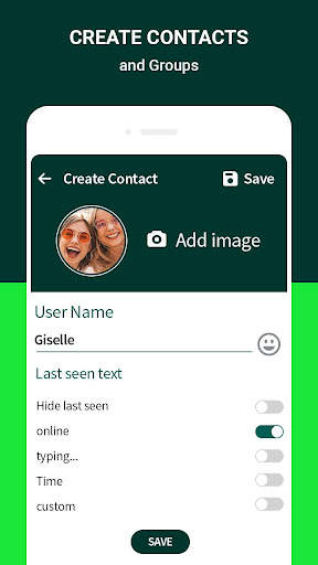 Fake Chat for Whats up - Forgery Chat Post screenshot 3