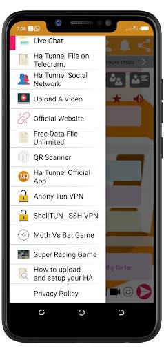 Ha Tunnel Lite : Premium Data screenshot 1