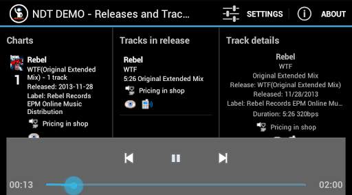 New Dance Tracks Demo скриншот 5