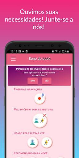 Sons para o sono do bebê - ruído branco screenshot 5