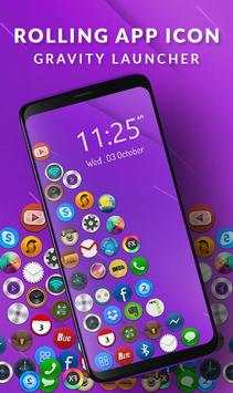 Rolling App Icon Launcher Pro 2019 screenshot 5
