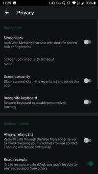 Wee Whatsapp Messenger screenshot 3
