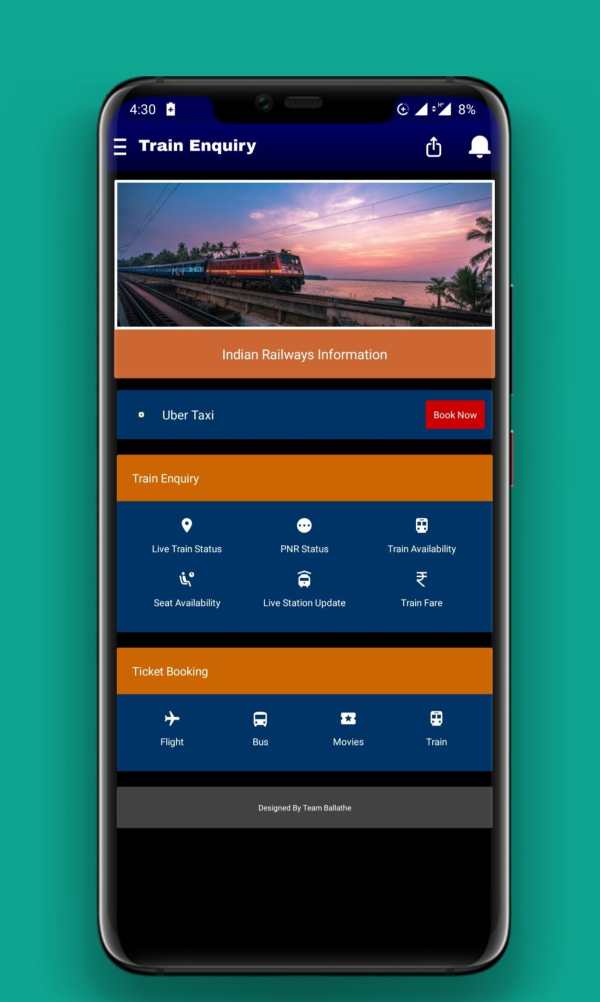 Indian Railway - IRCTC & PNR Status screenshot 1
