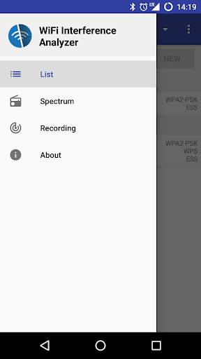 WiFi Interference Analyzer screenshot 1