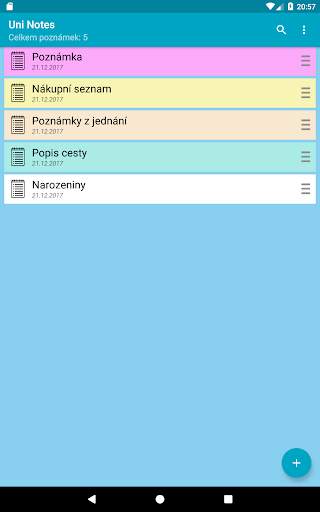 Uni Notes - Poznámky скриншот 7