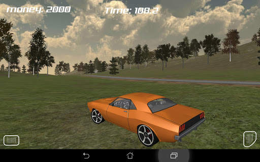Muscle Car Run 3D स्क्रीनशॉट 1
