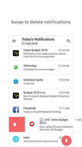 Notification Log - History 3 تصوير الشاشة