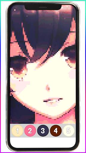 Anime Manga Pixel Coloring 3 تصوير الشاشة