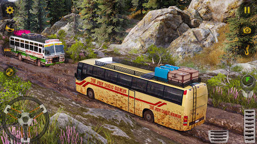 Offroad Driving Mud Bus Game screenshot 3