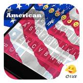 America Banner Emoji Keyboard 1.2