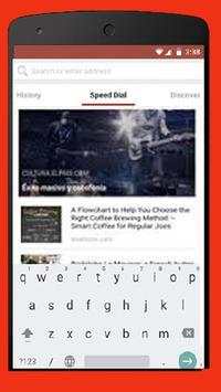 Fast Opera Mini 2017 tips स्क्रीनशॉट 1