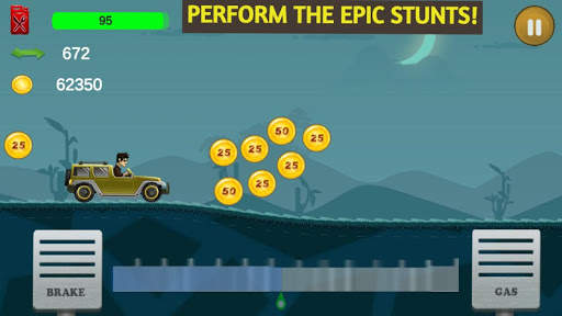 Hill Climb Racing 4x4 Free Games: Jeep Games 2020 स्क्रीनशॉट 1