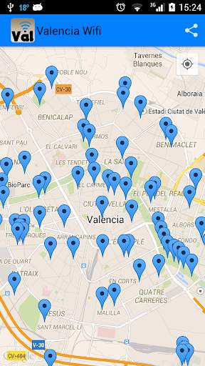 Valencia Wifi screenshot 1