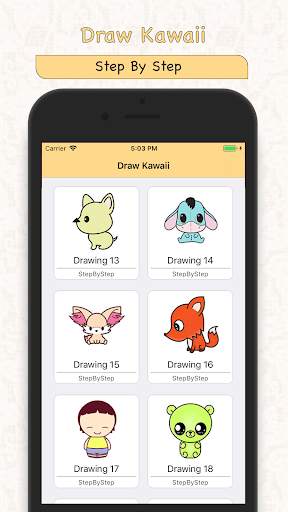 Draw Cartoon And Kawaii скриншот 2