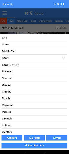 RTÉ News screenshot 7