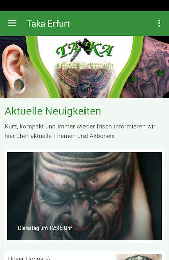 Taka Erfurt App 1 تصوير الشاشة