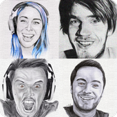 Guess the Youtuber on a Portrait icon