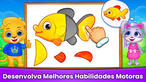 Quebra cabeça infantil jogo 3  screenshot 5