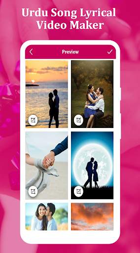 Urdu Photo lyrical video maker - Mbit Video Maker screenshot 4