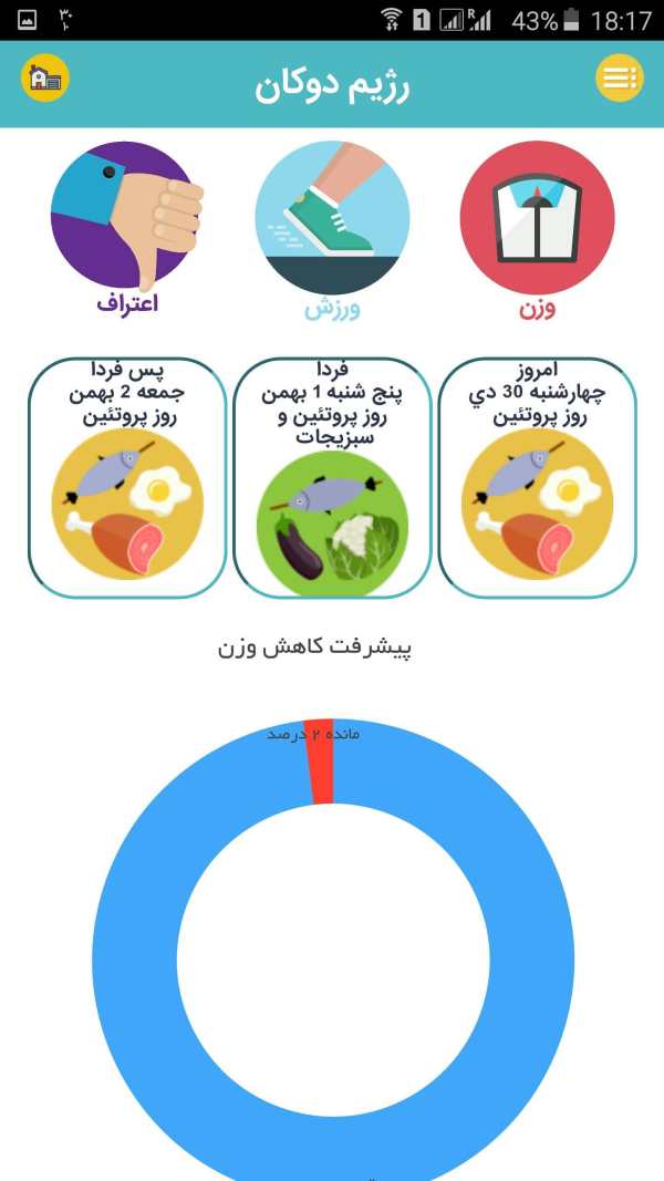 دوکان‌ دایت screenshot 1