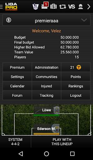 LigaPro Manager screenshot 6