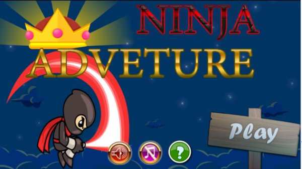 Ninja runing screenshot 1