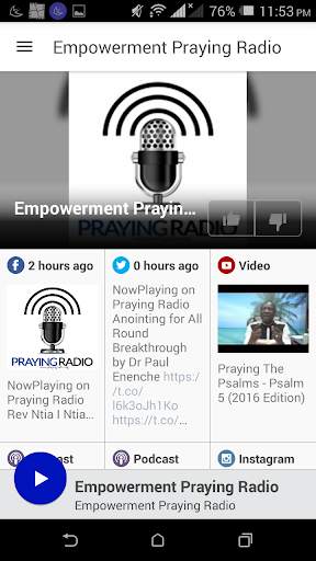 Empowerment Praying Radio screenshot 1