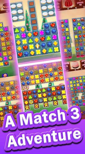 Crush Frozen Candy : Match 3 Puzzle Game screenshot 9