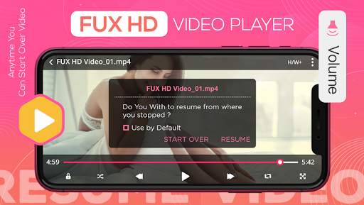 Fux Hd Video Player- All Format Video Player 4 تصوير الشاشة