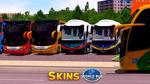 Skins World Bus Driving Simulator screenshot 1