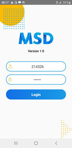 MSD VPN screenshot 1