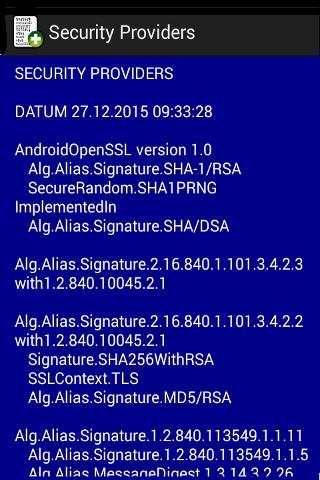 Security Provider plus - Dein Gerät intern screenshot 4