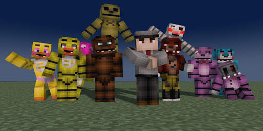 FNAF Skins for Minecraft PE screenshot 1
