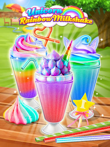 Unicorn Ice Cream Milkshake - Super Ice Drink screenshot 4