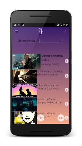 Glee: Free YouTube Music Player screenshot 7