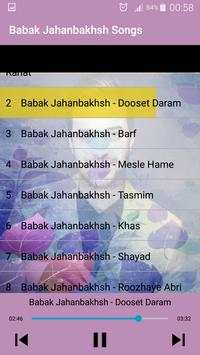 بابك جهانبخش بدون اينترنيت-Babak Jahanbakhsh Songs screenshot 3