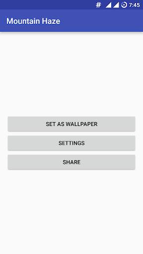 Mountain Haze Live Wallpaper screenshot 8