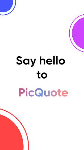 PicQuote - best quote and status screenshot 1