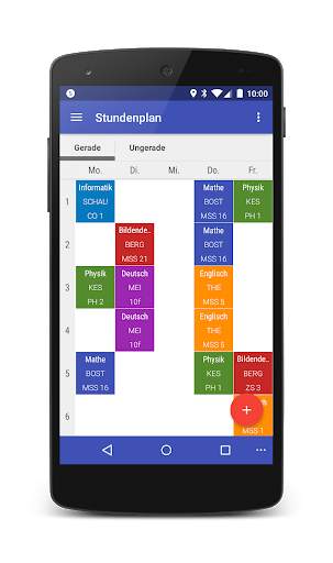 Schul-Organizer - Stundenplan, Aufgaben und Noten screenshot 3