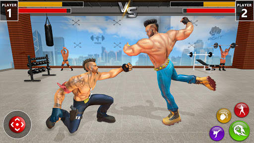 Gym Fighting Karate Games: Pro Bodybuilder Trainer screenshot 1