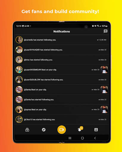 Smile Live Stream App स्क्रीनशॉट 1