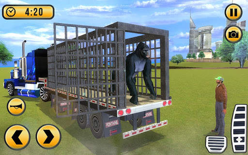 Animal Transport Truck Driving screenshot 13