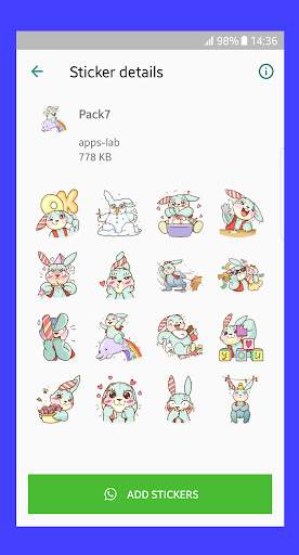 New Funny baby stickers 👶for WhatsApp screenshot 3