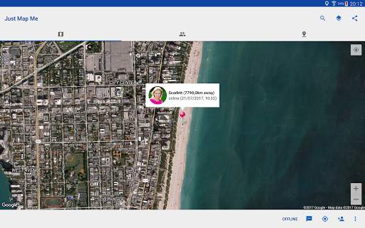 Just Map Me - Share your location in real-time screenshot 15