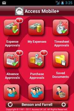 Access Mobile  screenshot 1