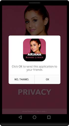 Ariana Grande Songs Lyrics Offline (New Version) screenshot 3
