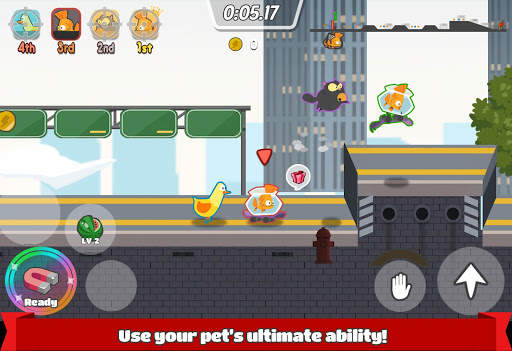 Pets Race - Fun Multiplayer PvP Online Racing Game screenshot 14