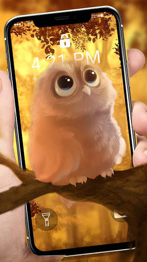 Cute Owl APUS Live Wallpaper screenshot 3