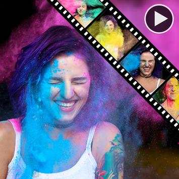 Holi Photo To Video Song Maker screenshot 1