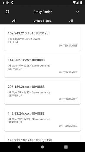 VPN, SSH, & Proxy Finder screenshot 5